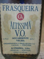 Aguardente Velha Altissima Frasqueira VO f2