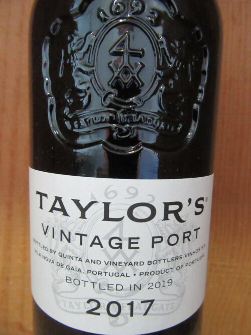 2017 vinho porto wine Taylor's vintage 2017 2