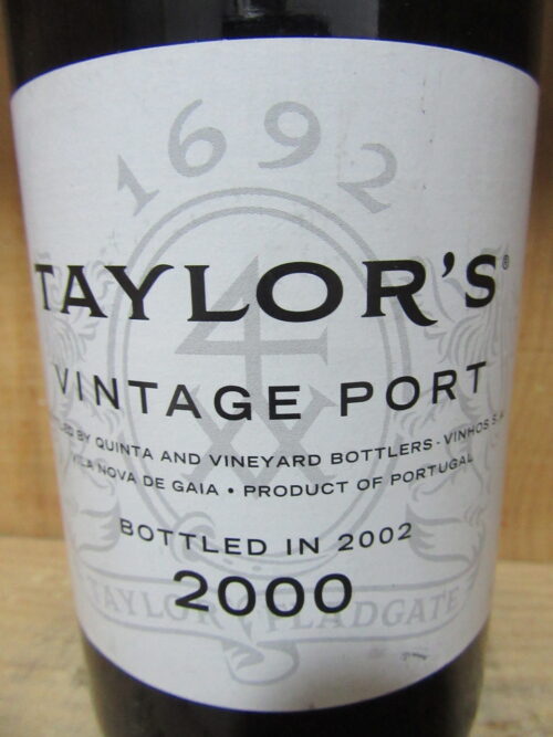 2000 vinho porto wine Taylor's Vintage 2000 2