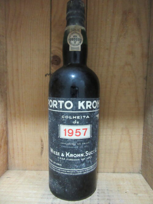 1957 vinho porto wine Krohn Colheia 1957 k1