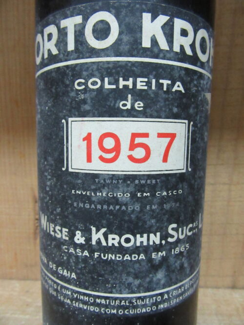 1957 vinho porto wine Krohn Colheia 1957 k2