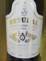 Moscatel roxo Setubal Jose maria fonseca 20 Anos years 2