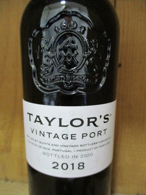 2018 vinho porto wine Taylor's Vintage 2018 2