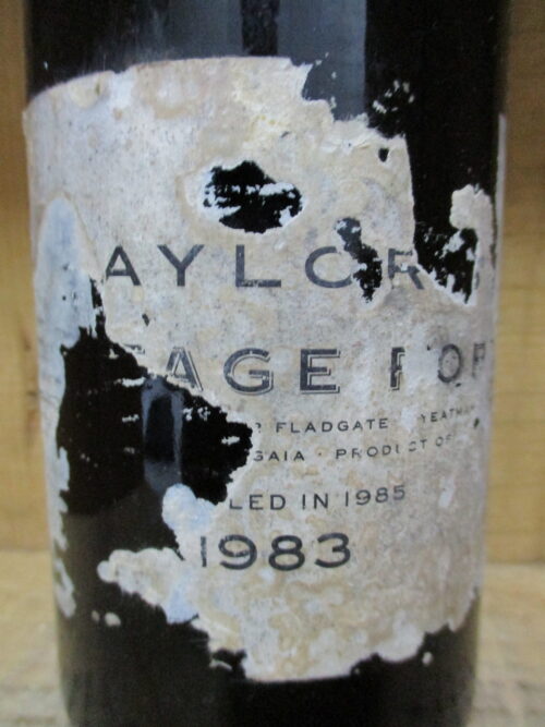 1983 vinho porto wine Taylor's Vintage 1983 ty2
