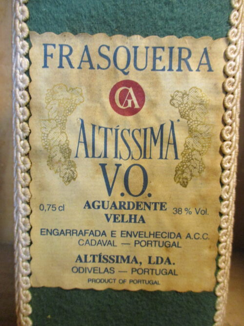 Aguardente Velha Altissima Frasqueira VO 38% 75cl 4 _2