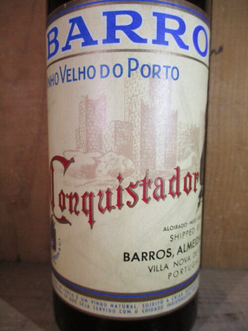 vinho porto wine Barros Conquistador old port /Vinho Velho 75cl (Garrafa Alta) _2